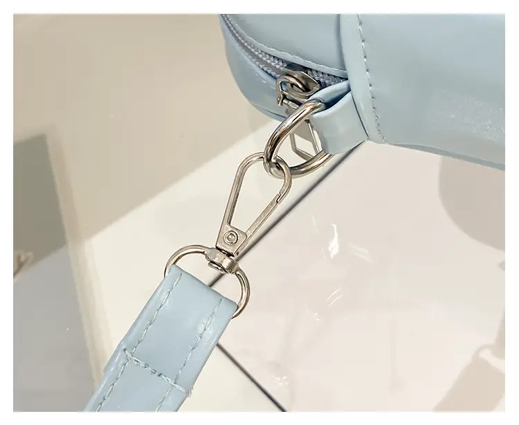 Pink Cartoon Button Shoulder Bag for Women — feature 6