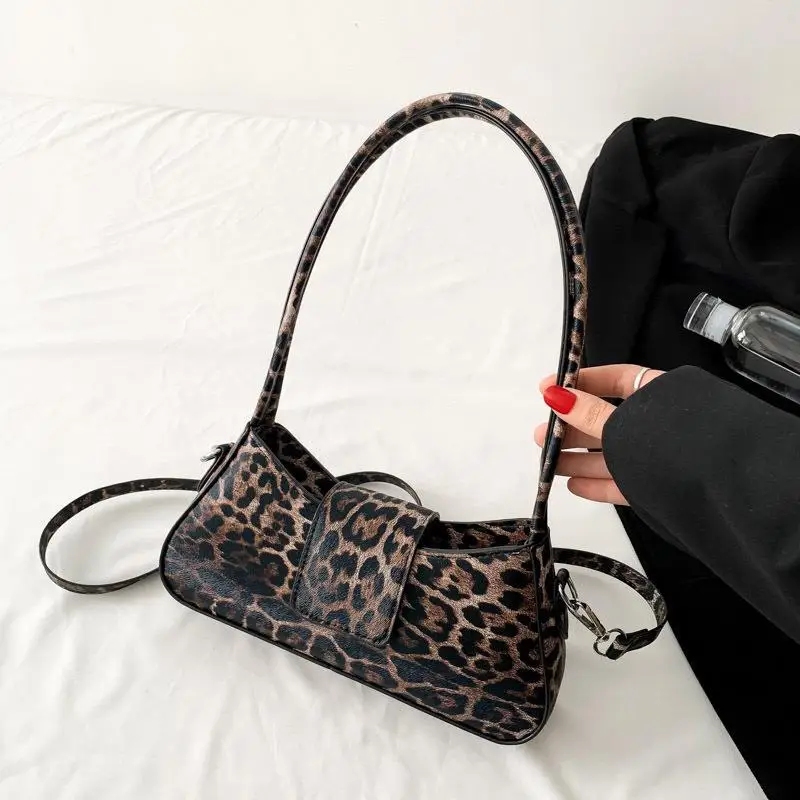Leopard Print Shoulder Crossbody Bag Women 2024 - Image 5