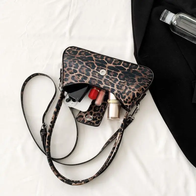 Leopard Print Shoulder Crossbody Bag Women 2024 - Image 7