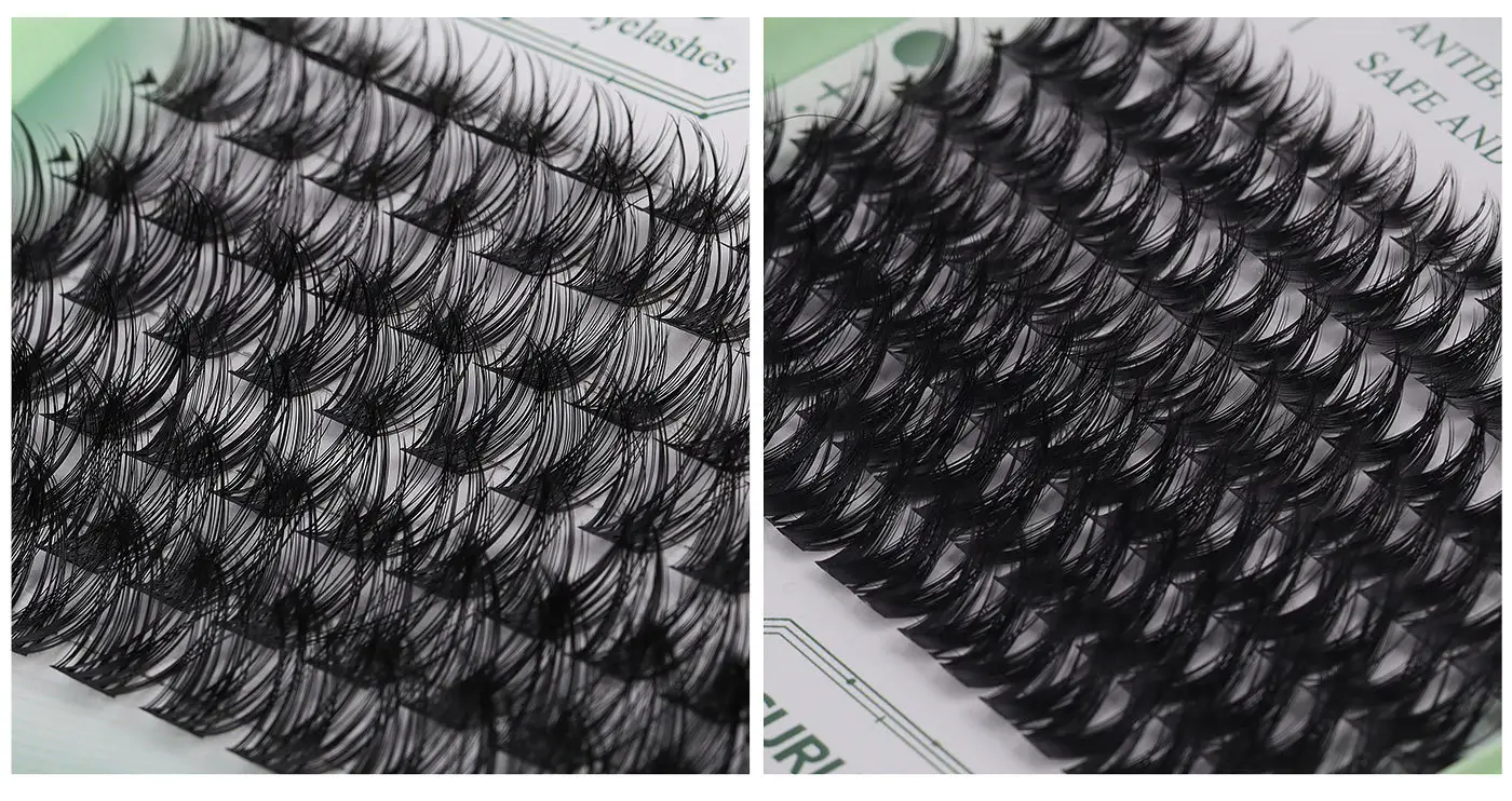 False Eyelash Set with D-Shape & Self-Grafting Clips — feature 11