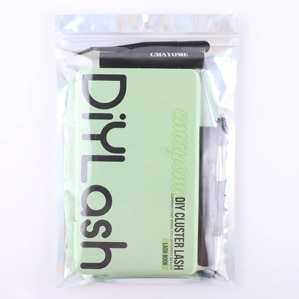 False Eyelash Set with D-Shape & Self-Grafting Clips — feature 20