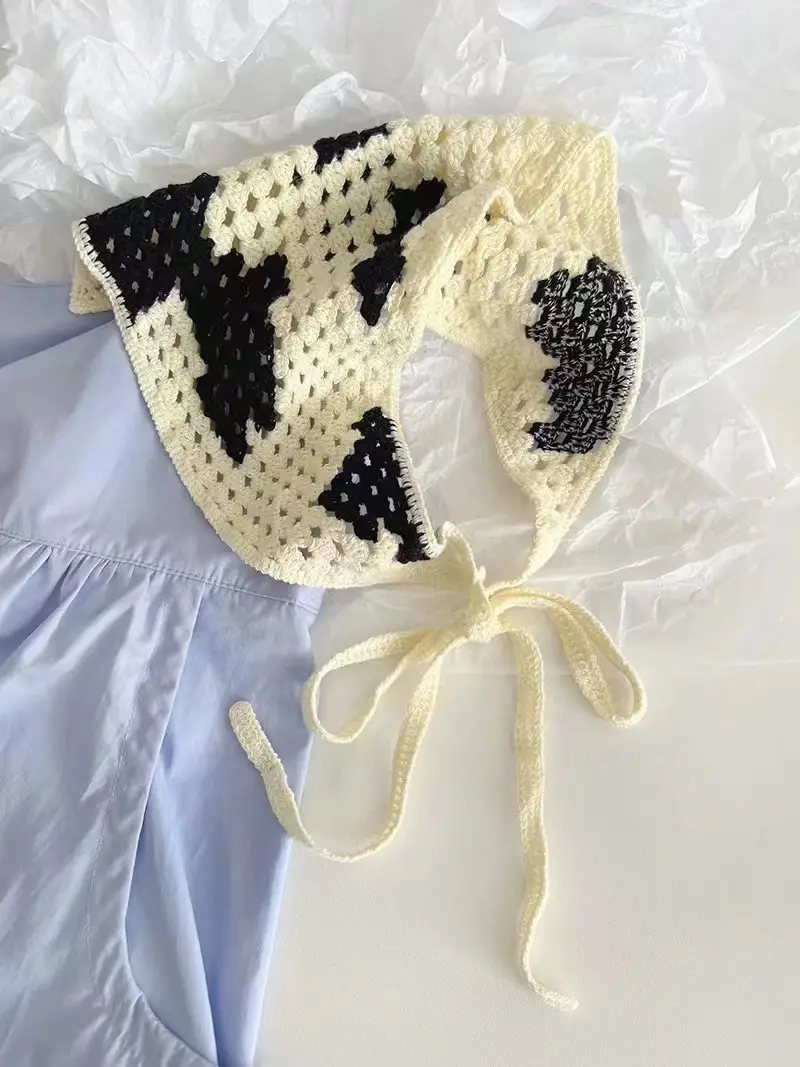 Dopamine Color Knitted Hair Cap for Girls 2024 — feature 5