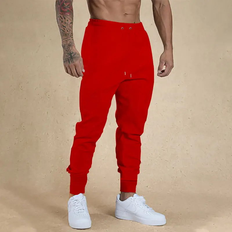 Men's Green Jogger Pants Sweatpants Casual Fit — feature 24