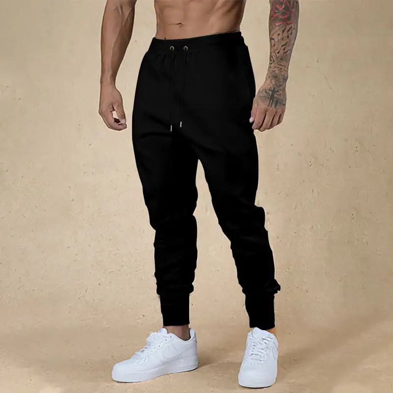 Men's Green Jogger Pants Sweatpants Casual Fit — feature 28