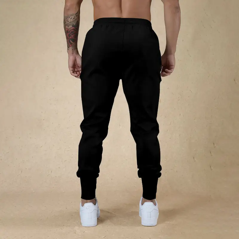 Men's Green Jogger Pants Sweatpants Casual Fit — feature 33