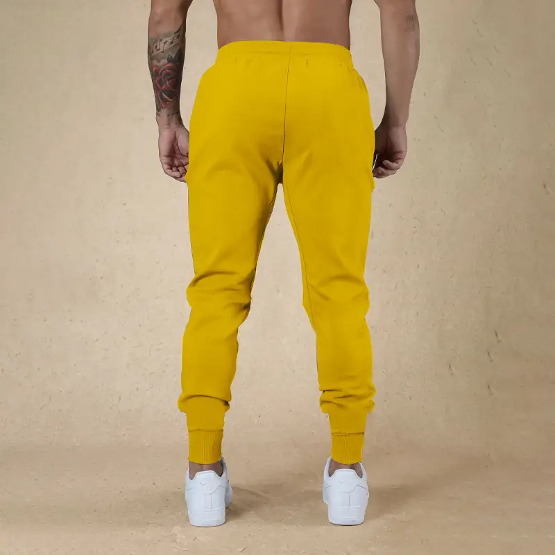 Men's Green Jogger Pants Sweatpants Casual Fit — feature 39