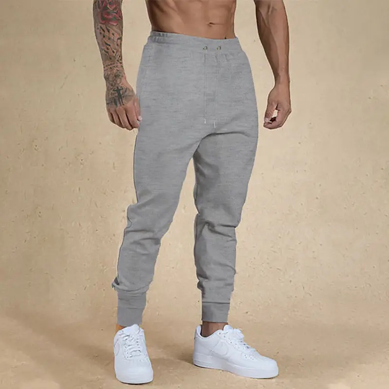 Men's Green Jogger Pants Sweatpants Casual Fit — feature 46