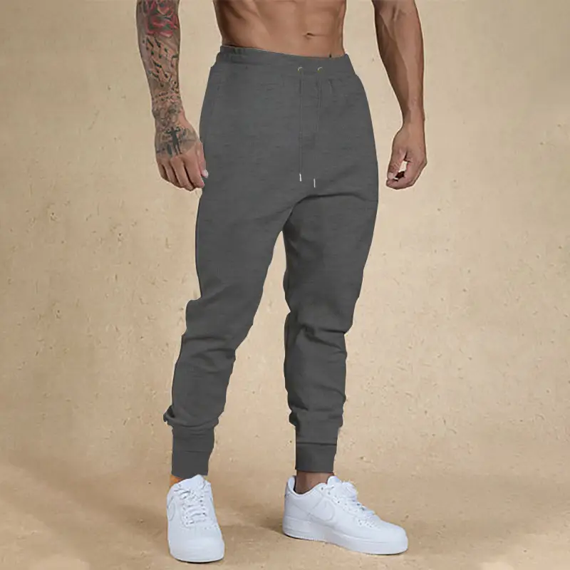 Men's Green Jogger Pants Sweatpants Casual Fit — feature 47