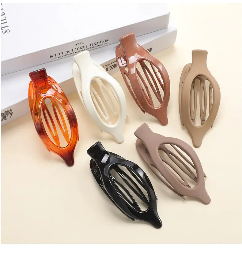Frosted Oval Hairpin for Volume & Multi-plate Use — feature 10