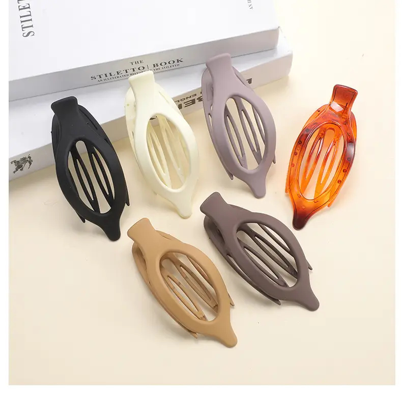 Frosted Oval Hairpin for Volume & Multi-plate Use — feature 9