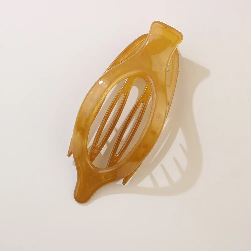 Frosted Oval Hairpin for Volume & Multi-plate Use