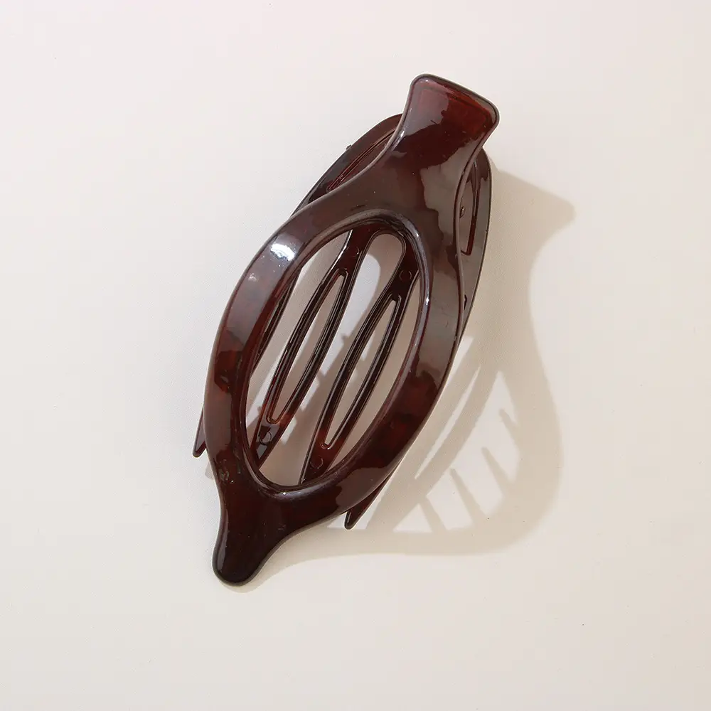 Frosted Oval Hairpin for Volume & Multi-plate Use