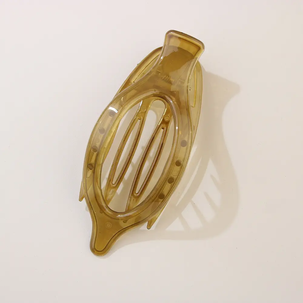 Frosted Oval Hairpin for Volume & Multi-plate Use