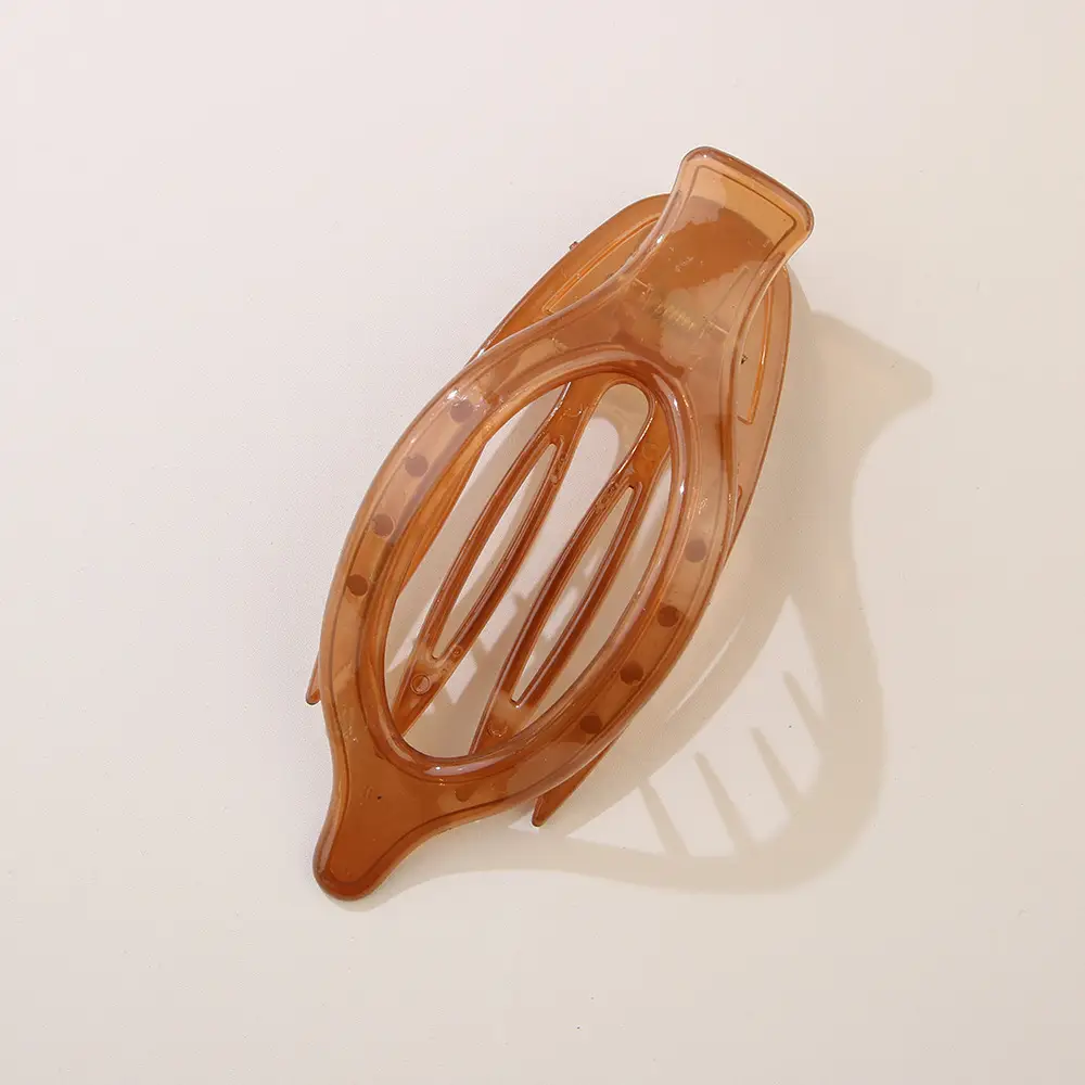 Frosted Oval Hairpin for Volume & Multi-plate Use