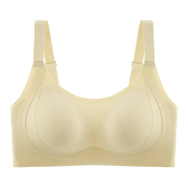 Black Micro-Plastic Pull-Up Bra for Women - Image 10