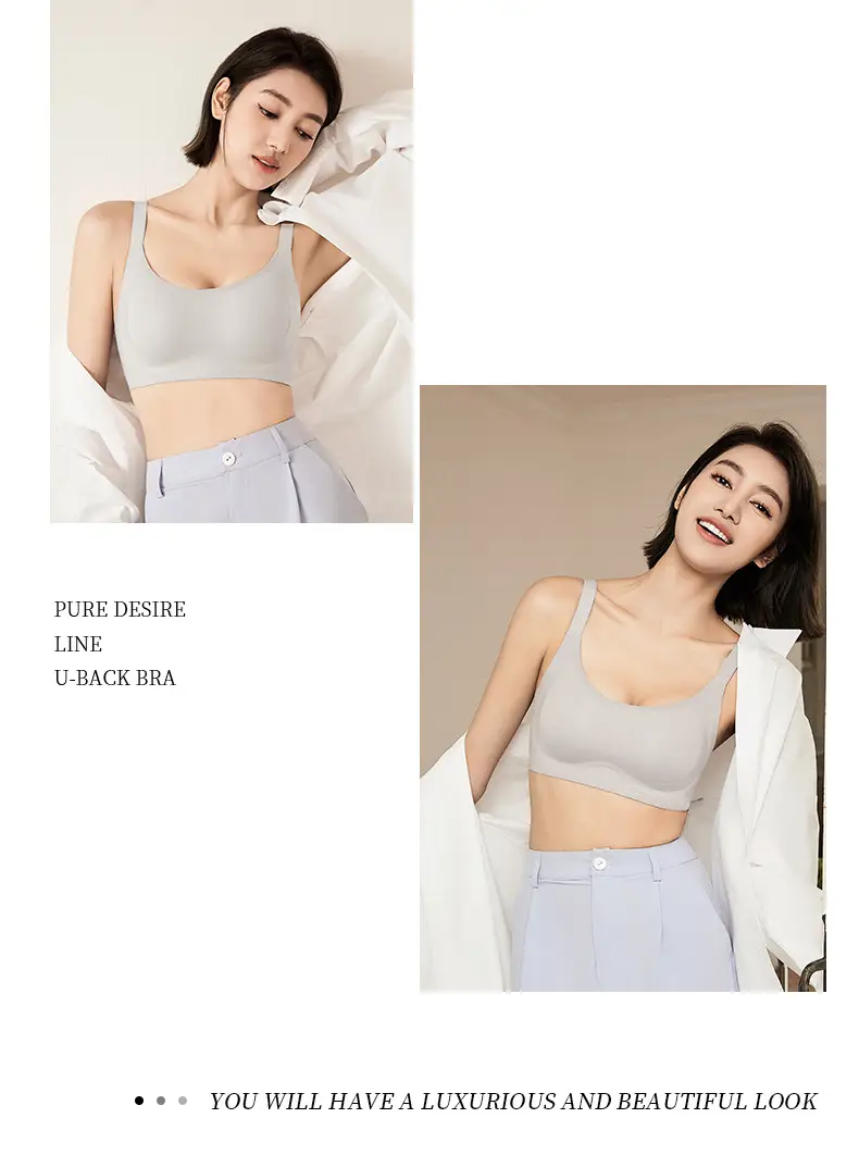 Black Micro-Plastic Pull-Up Bra for Women — feature 25