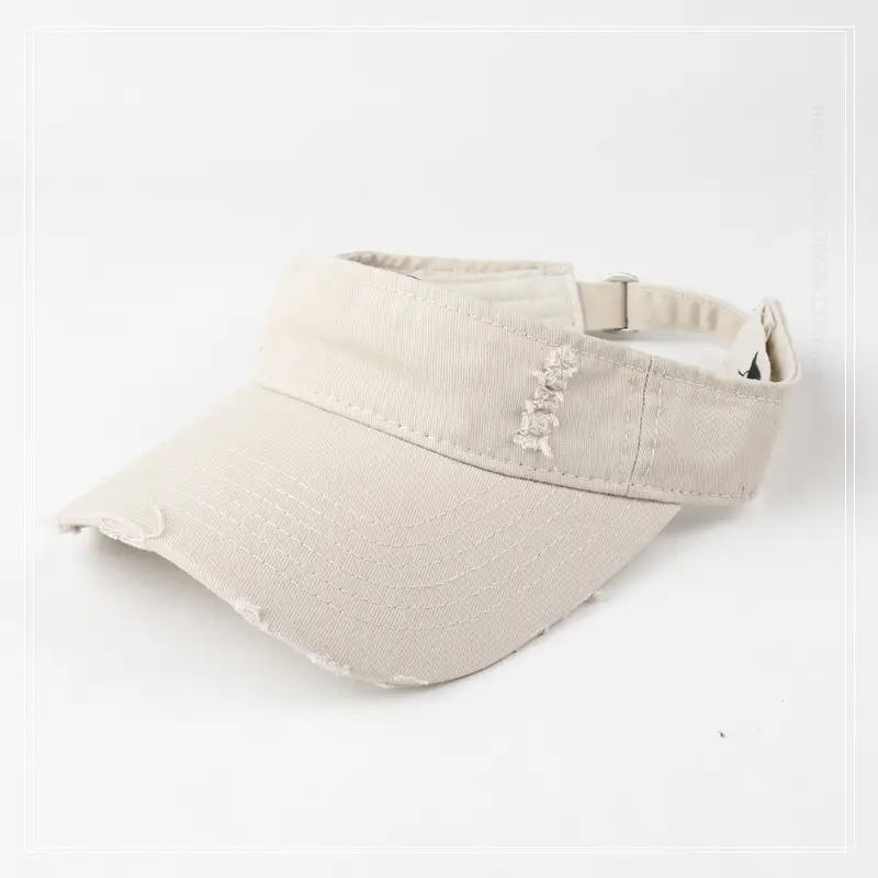 Brown Denim Visor Cap for Kids Hiking Baseball - Image 9