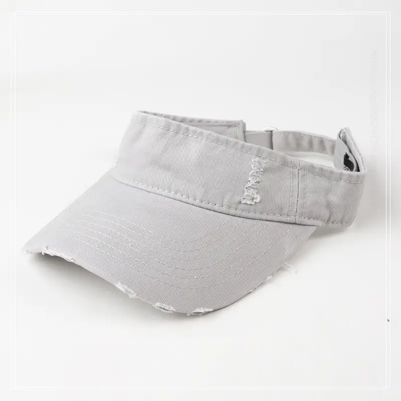 Brown Denim Visor Cap for Kids Hiking Baseball - Image 7
