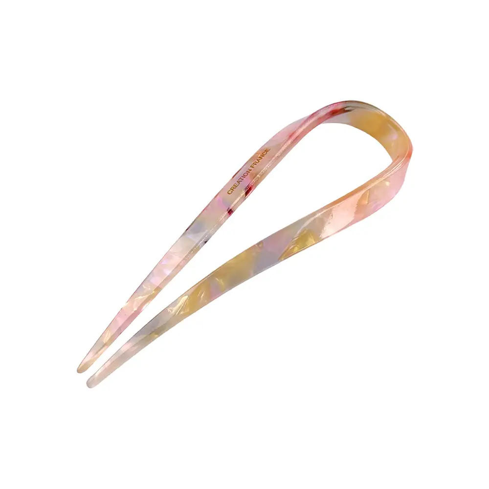Leopard U-shaped Acetic Acid Hairpin 10g - Image 2