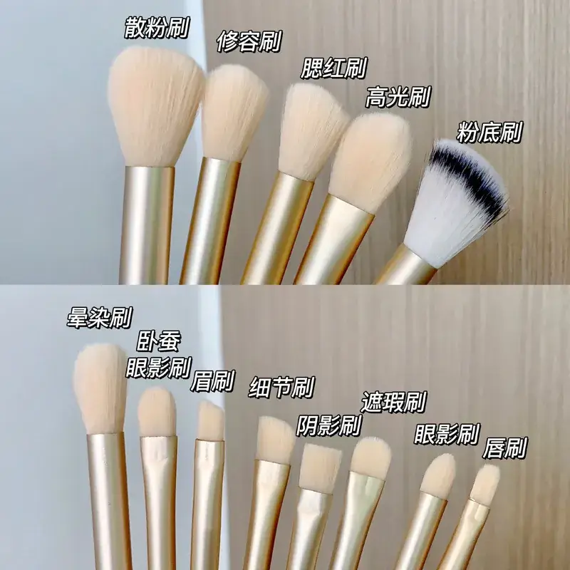13-Piece Makeup Brush Set with Loose Powder & Blush Brushes — feature 3