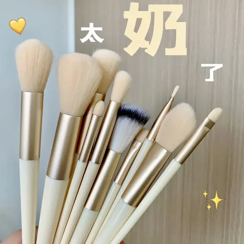 13-Piece Makeup Brush Set with Loose Powder & Blush Brushes — feature 4