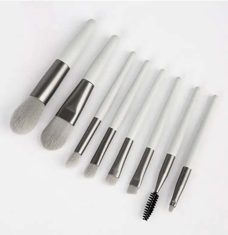 13-Piece Makeup Brush Set with Loose Powder & Blush Brushes