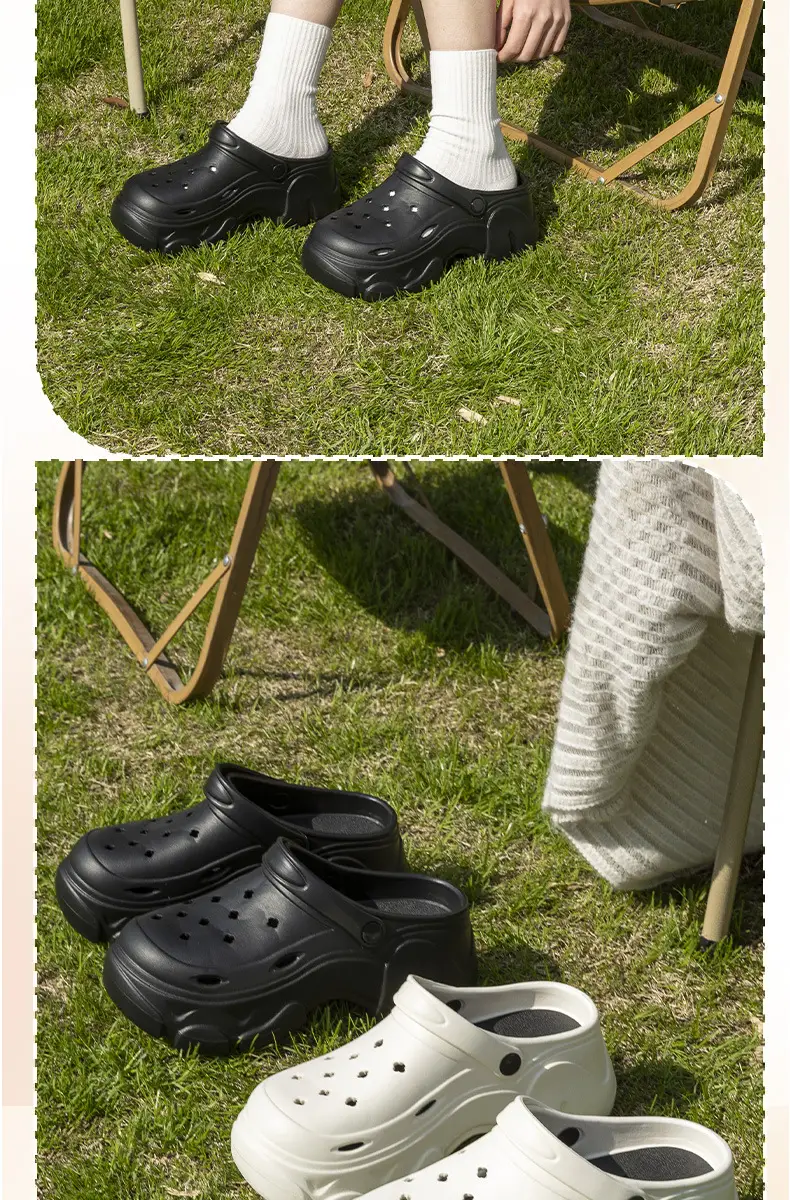Black EVA Flower Sandals for Women Summer 2024 — feature 11