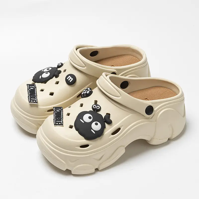 Black EVA Flower Sandals for Women Summer 2024 - Image 15