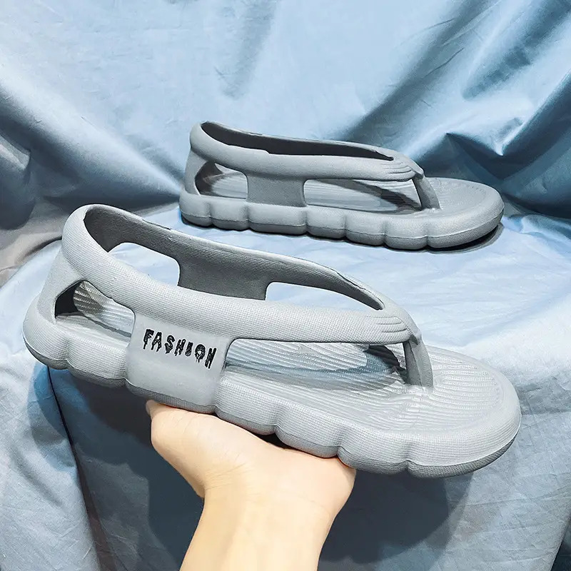 Sandals Men's Summer Outer Wear 2024 New Couple Fashionable Casual Driving Sandals Beach Dual-Use Flip-Flops for Women - Image 2