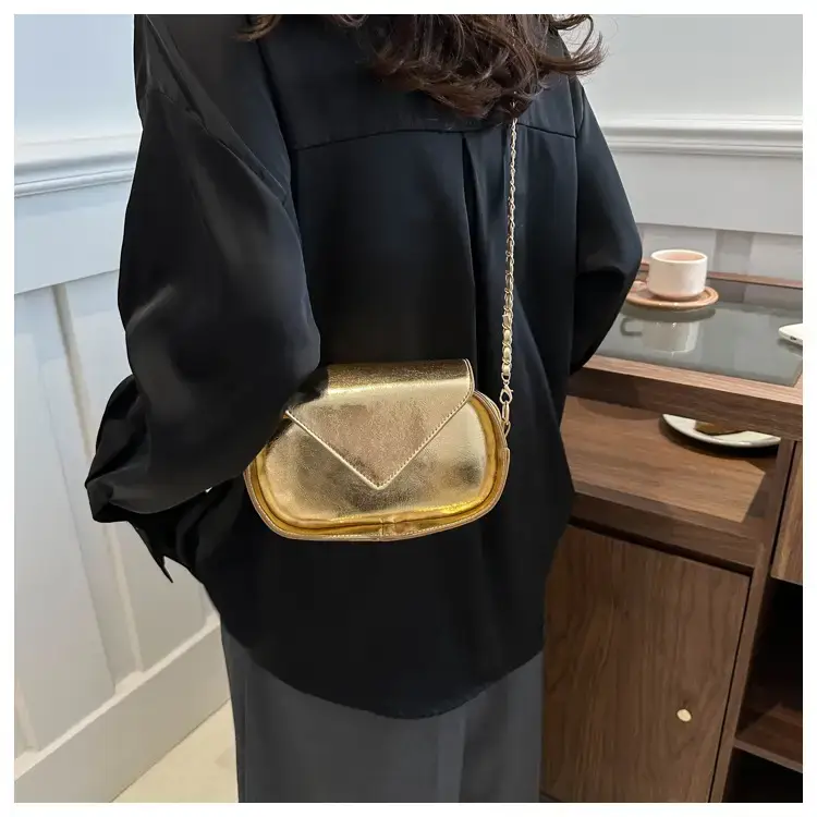 Black PU Leather Shoulder Crossbody Bag for Women — feature 10