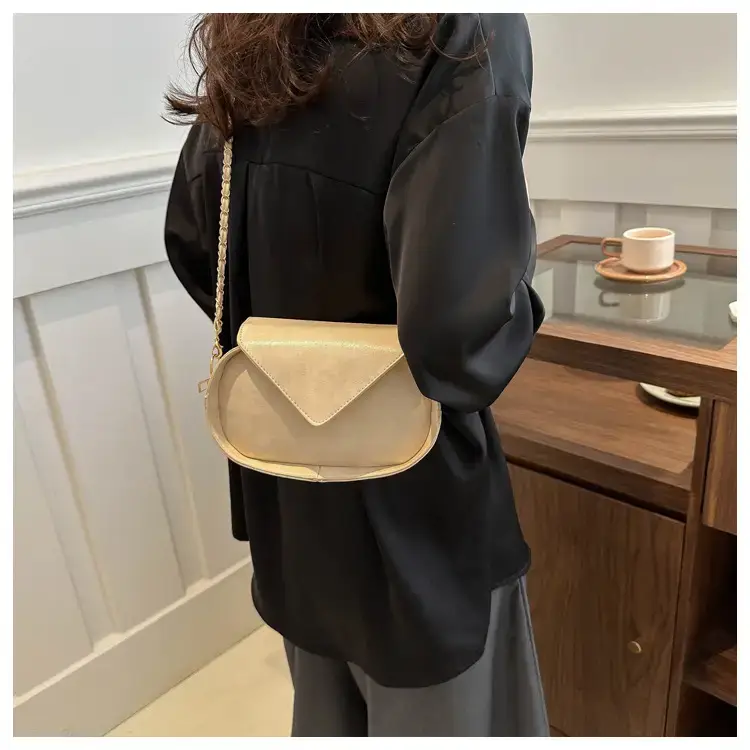 Black PU Leather Shoulder Crossbody Bag for Women — feature 13