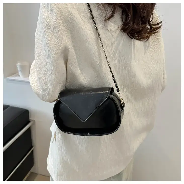 Black PU Leather Shoulder Crossbody Bag for Women — feature 14