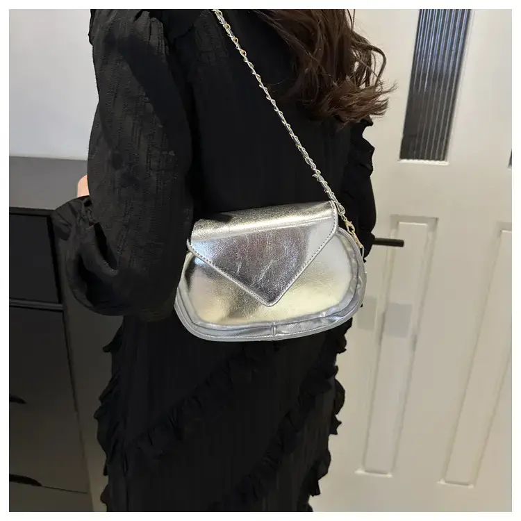 Black PU Leather Shoulder Crossbody Bag for Women — feature 17