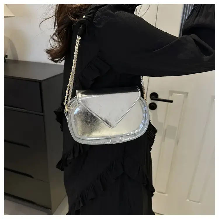Black PU Leather Shoulder Crossbody Bag for Women — feature 19