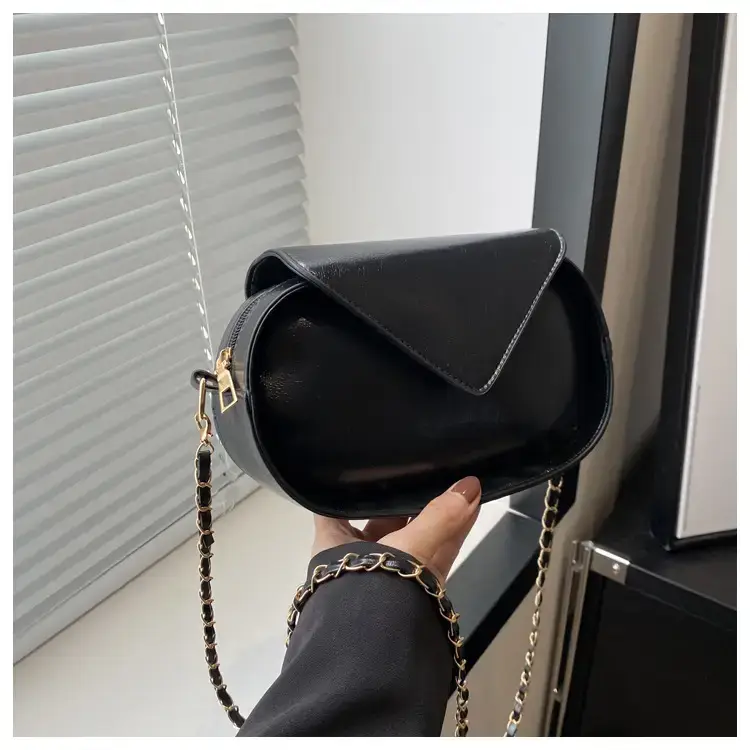 Black PU Leather Shoulder Crossbody Bag for Women — feature 20