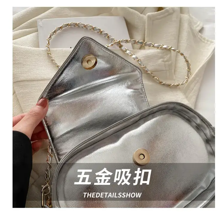 Black PU Leather Shoulder Crossbody Bag for Women — feature 3