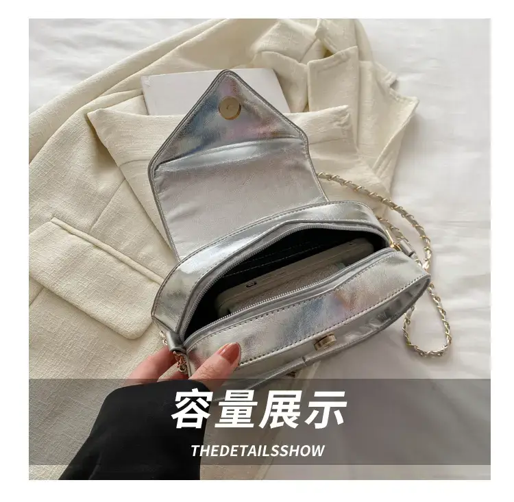 Black PU Leather Shoulder Crossbody Bag for Women — feature 6