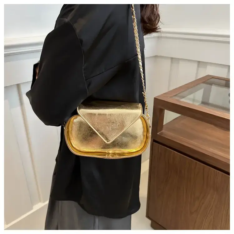 Black PU Leather Shoulder Crossbody Bag for Women — feature 8
