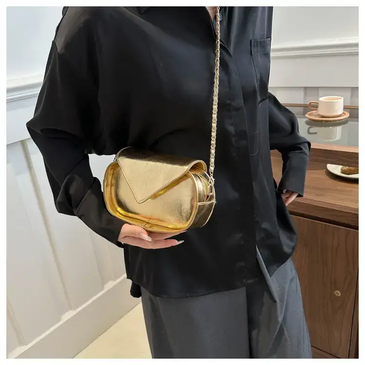 Black PU Leather Shoulder Crossbody Bag for Women — feature 9