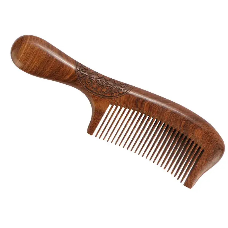 Black Gold Sandalwood Comb Gift Box for Men - Image 17
