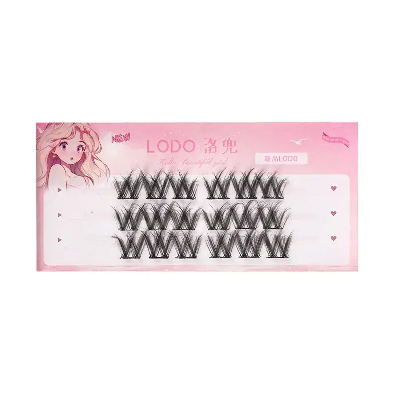 Gel-Free False Eyelashes Mink Eyelashes Messy Thick - Image 11