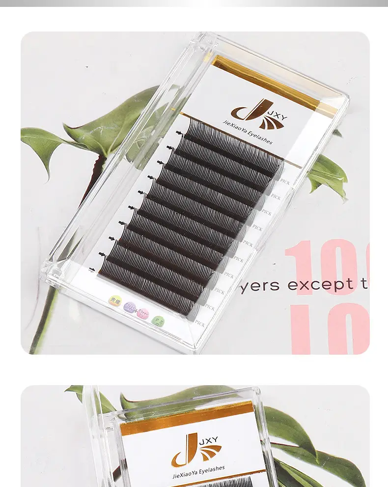 LC Warped Flower Grafting False Eyelashes 45° Angle — feature 10