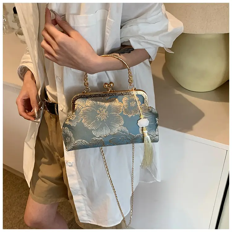 Gold Floral Cheongsam Bag for Women 2024 — feature 14