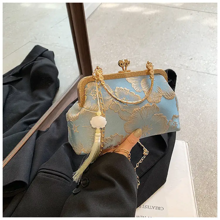 Gold Floral Cheongsam Bag for Women 2024 — feature 21