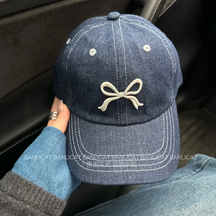 2024 Bow Cowboy Baseball Cap for Women - Image 8