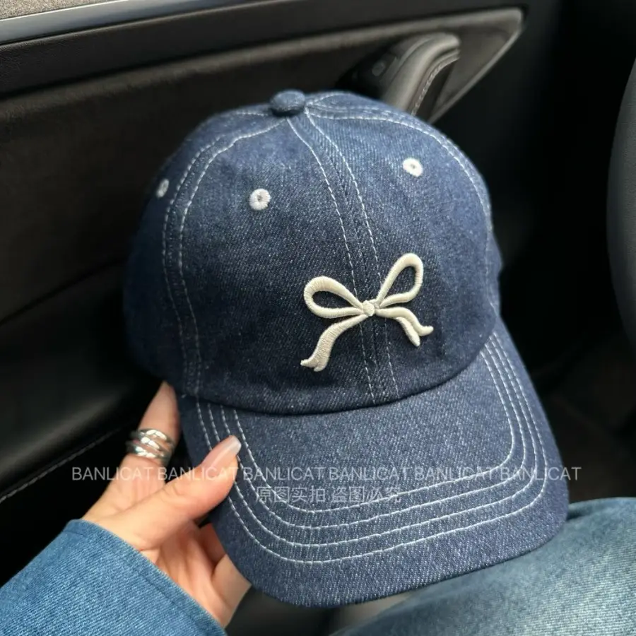 2024 Bow Cowboy Baseball Cap for Women - Image 9