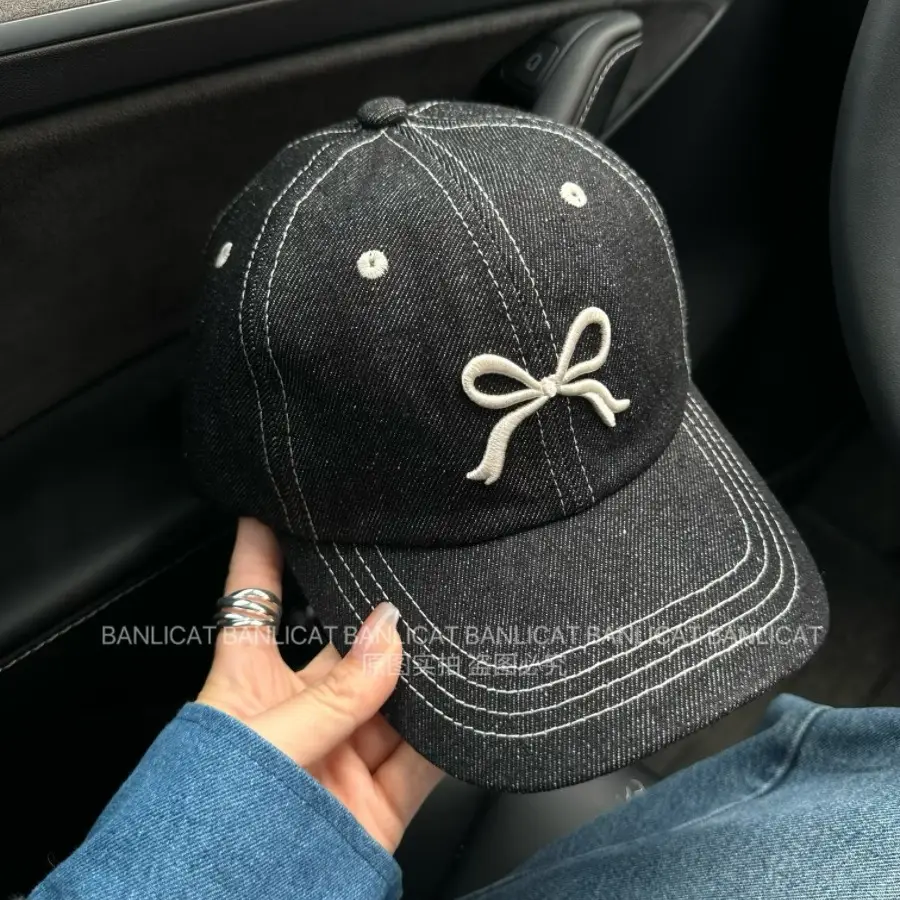 2024 Bow Cowboy Baseball Cap for Women - Image 10