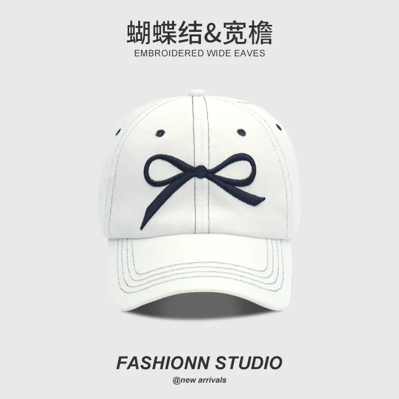 2024 Bow Cowboy Baseball Cap for Women - Image 4