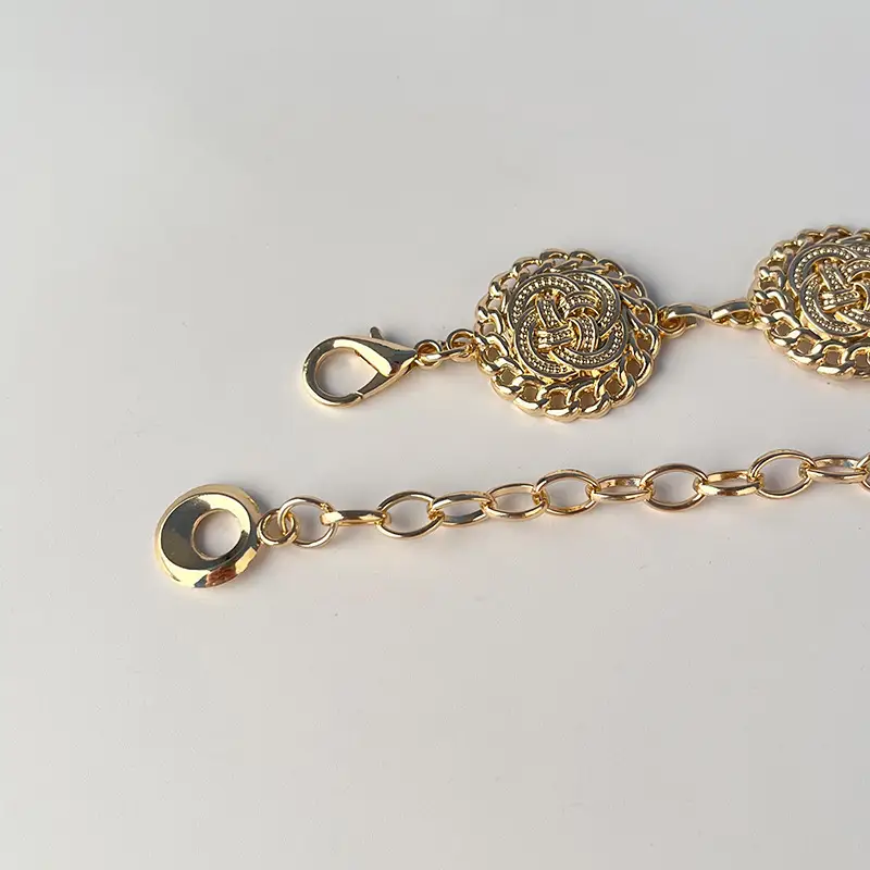 Vintage Ethnic Metal Waist Chain for Women - Image 4