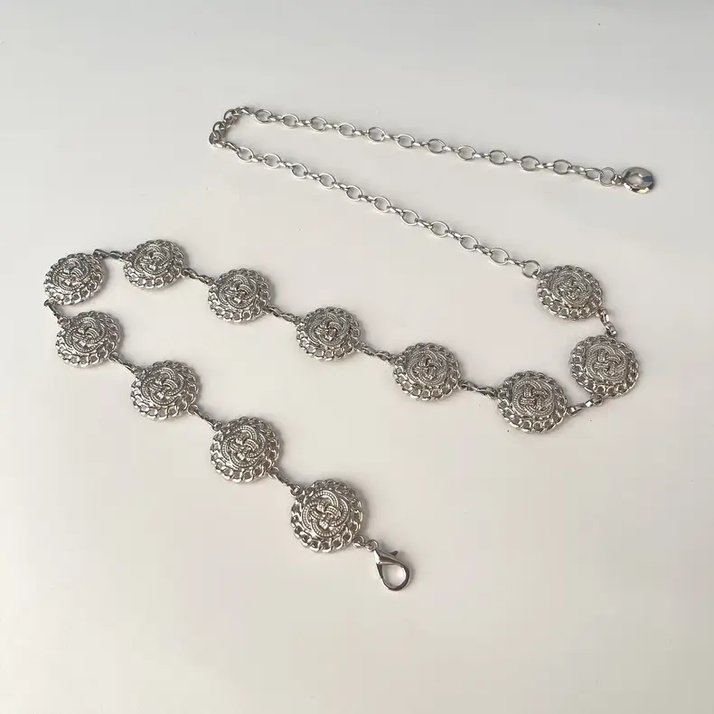 Vintage Ethnic Metal Waist Chain for Women — feature 10